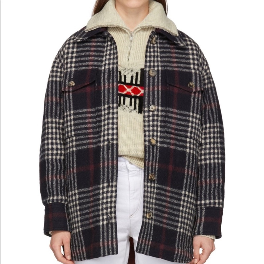 isabel marant coat size 34
